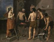 Diego Velazquez The Forge of Vulcan (df01) oil painting reproduction